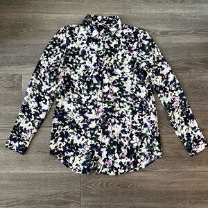 Banana Republic patterned blouse